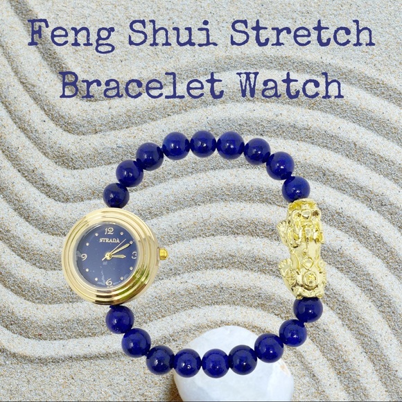 Strada Accessories Strada Feng Shui Pixiu Charm Beaded Stretch